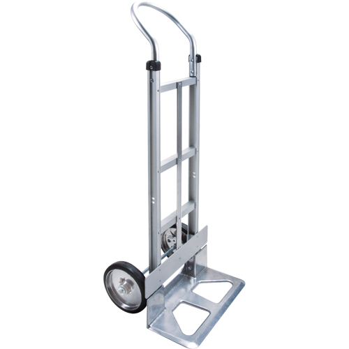 Knocked Down Hand Truck, Continuous Handle, Aluminum, 49-5/8" Height, 500 lbs. Capacity Oxford Builders Supplies Inc