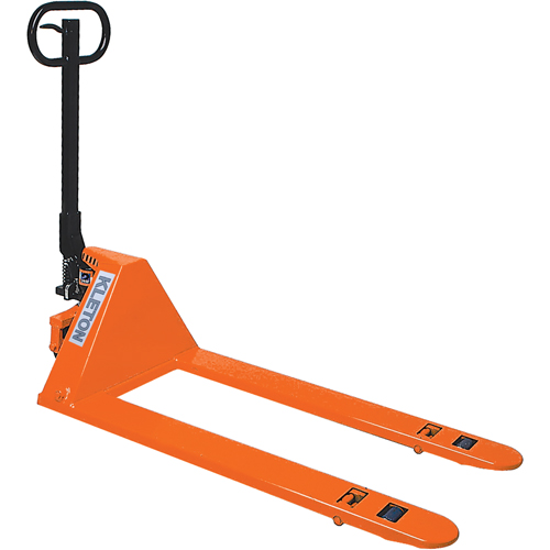 Low Profile Hydraulic Pallet Trucks, 48" L x 27" W, 3300 lbs. Cap. Oxford Builders Supplies Inc