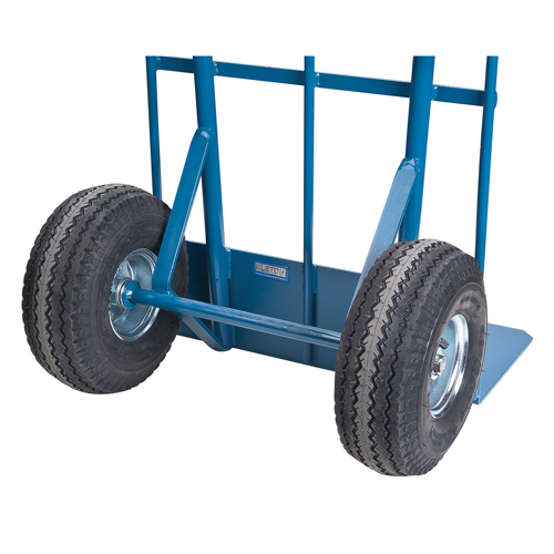 Load Retention Hand Truck, Dual Handle, Steel, 53" Height, 600 lbs. Capacity Oxford Builders Supplies Inc