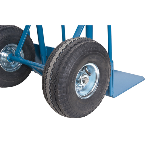 Load Retention Hand Truck, Dual Handle, Steel, 53" Height, 600 lbs. Capacity Oxford Builders Supplies Inc
