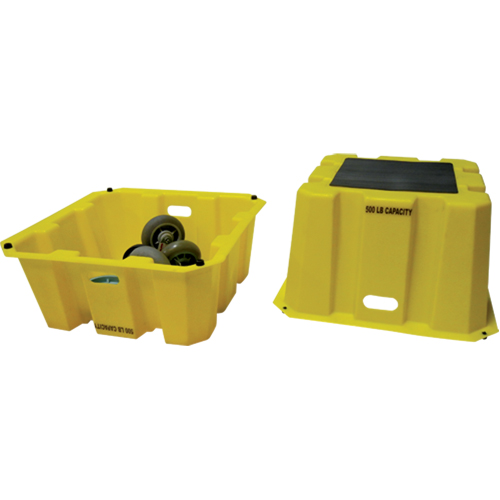 Escabeaux emboîtables industriels, 25" x 25" x Hauteur 10-1/2" Oxford Builders Supplies Inc