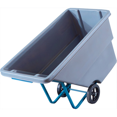 Chariot basculeur en acier, Poly&eacute;thyl&egrave;ne, 0,625 vg³, Capacit&eacute; de charge de 850 lb Oxford Builders Supplies Inc