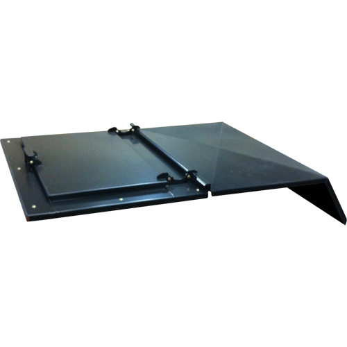 Couvercle en acier pour conteneur autobasculeur Oxford Builders Supplies Inc