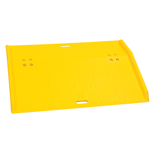 Rampe de quai de chargement portable en poly pour diable, Capacit&eacute; de charge 750 lb, 36" lo x 48" la x 5" h Oxford Builders Supplies Inc