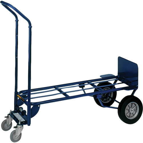 Deluxe Industrial Convertible Hand Truck, Steel, 1000 lbs. Capacity Oxford Builders Supplies Inc
