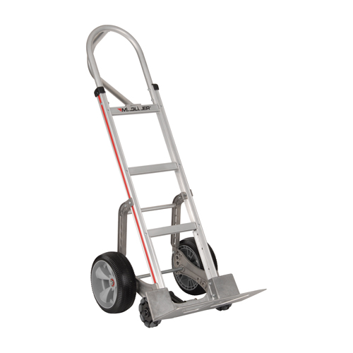 Self-Stabilizing Hand Truck, P-Handle Handle, Aluminum, 55'' Height, 500 lbs. Capacity Oxford Builders Supplies Inc
