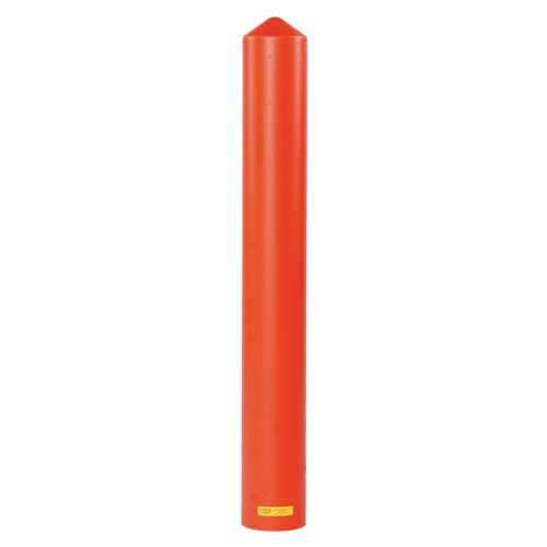 Enveloppe lisse pour butoir, 6" dia. x 56" l, Rouge Oxford Builders Supplies Inc