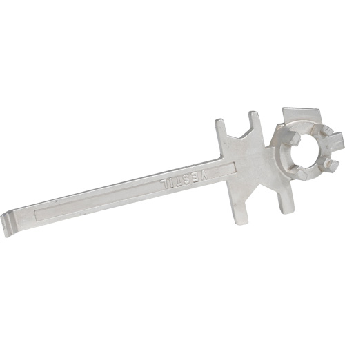 Cl&eacute; pour baril, Ouverture de 3/4"/2", Poign&eacute;e 9-1/2", Acier inoxydable Oxford Builders Supplies Inc