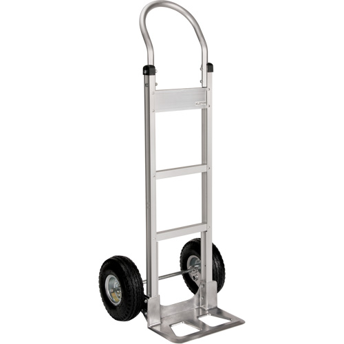 Knocked Down Hand Truck, Continuous Handle, Aluminum, 49-5/8" Height, 500 lbs. Capacity Oxford Builders Supplies Inc