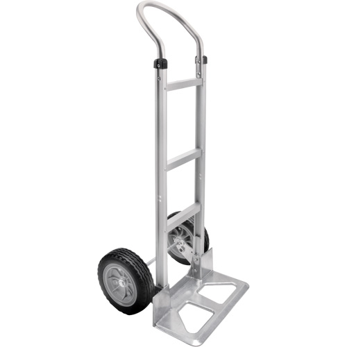 Knocked Down Hand Truck, Continuous Handle, Aluminum, 49-5/8" Height, 500 lbs. Capacity Oxford Builders Supplies Inc