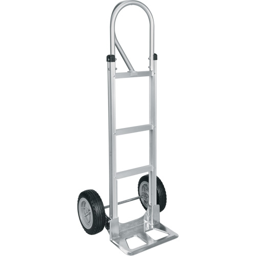 Knocked Down Hand Truck, P-Handle Handle, Aluminum, 52-1/8" Height, 500 lbs. Capacity Oxford Builders Supplies Inc