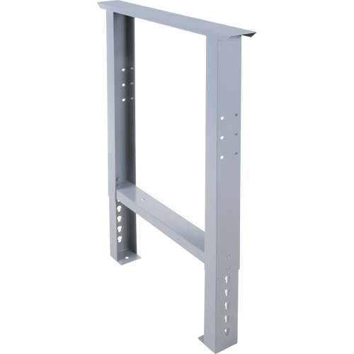 Pattes d'&eacute;tabli pour service industriel, Acier, 24" p x 34" h, Simple Oxford Builders Supplies Inc