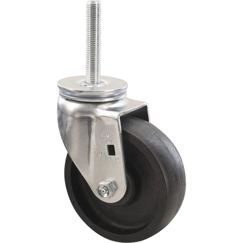 Emaxx RollX Wow Caster, Swivel with Brake, 6" (152.4 mm) Dia., 1200 lbs. (544.3 kg.) Capacity Oxford Builders Supplies Inc