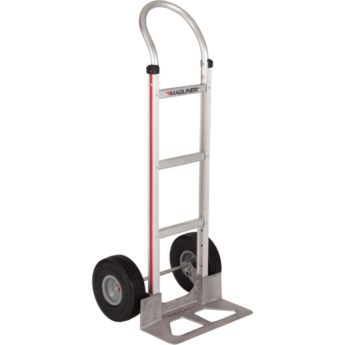 Knocked Down Hand Truck, Continuous Handle, Aluminum, 48" Height, 500 lbs. Capacity Oxford Builders Supplies Inc