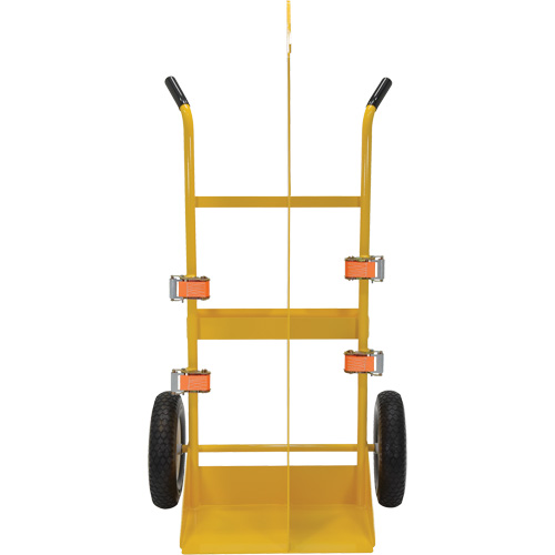 Chariot pour chalumeau et bouteille &agrave; gaz, Roues Rempli de mousse, Base de 23-13/16" la x 22-13/16" lo, 500 lb Oxford Builders Supplies Inc