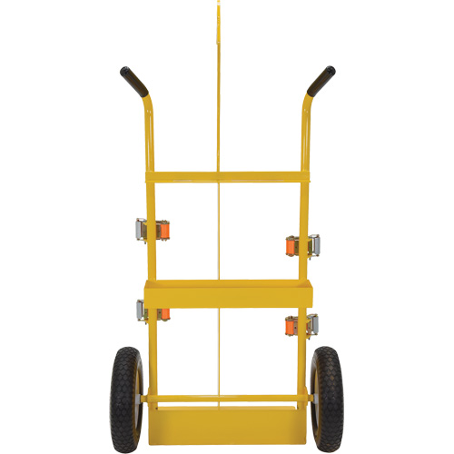 Chariot pour chalumeau et bouteille &agrave; gaz, Roues Rempli de mousse, Base de 23-13/16" la x 22-13/16" lo, 500 lb Oxford Builders Supplies Inc