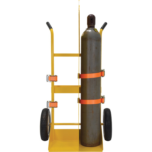 Chariot pour chalumeau et bouteille &agrave; gaz, Roues Rempli de mousse, Base de 23-13/16" la x 22-13/16" lo, 500 lb Oxford Builders Supplies Inc