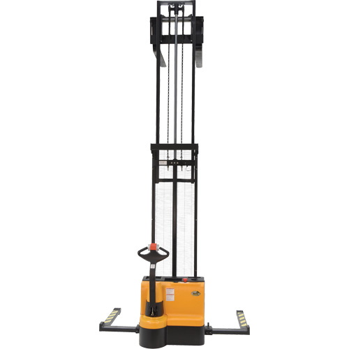 Double Mast Stacker, Electric Operated, 2200 lbs. Capacity, 150" Max Lift Oxford Builders Supplies Inc