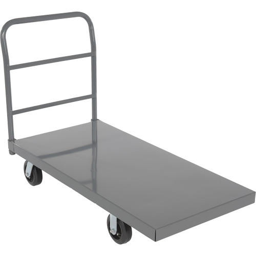 Platform Truck, 48" L x 24" W, 2000 lbs. Capacity, Rubber Casters Oxford Builders Supplies Inc