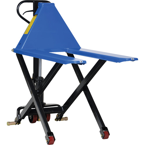 Hydraulic & Manual Skid Scissor Lift, 47" L x 27" W, Steel, 2200 lbs. Capacity Oxford Builders Supplies Inc