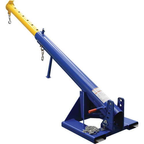 Grue t&eacute;lescopique pour chariot &eacute;l&eacute;vateur &agrave; fourche Orbit Boom Oxford Builders Supplies Inc