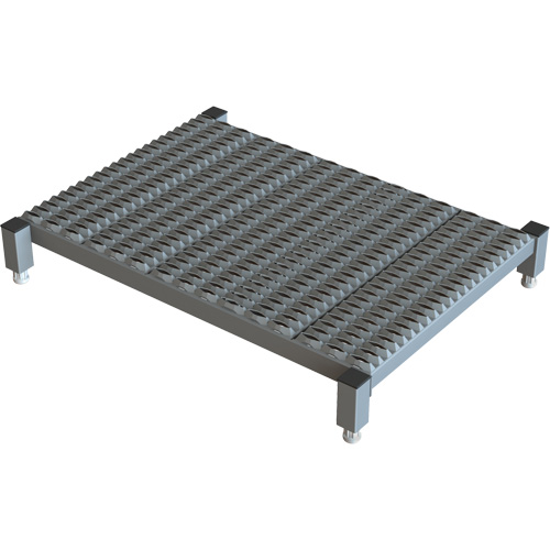 Plateforme de travail en une &eacute;tape &agrave; hauteur r&eacute;glable, 24" la x 36" pr, Capacit&eacute; de 800 lb, Enti&egrave;rement soud&eacute; Oxford Builders Supplies Inc