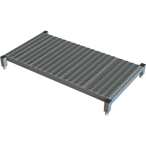 Plateforme de travail en une &eacute;tape &agrave; hauteur r&eacute;glable, 24" la x 48" pr, Capacit&eacute; de 800 lb, Enti&egrave;rement soud&eacute; Oxford Builders Supplies Inc