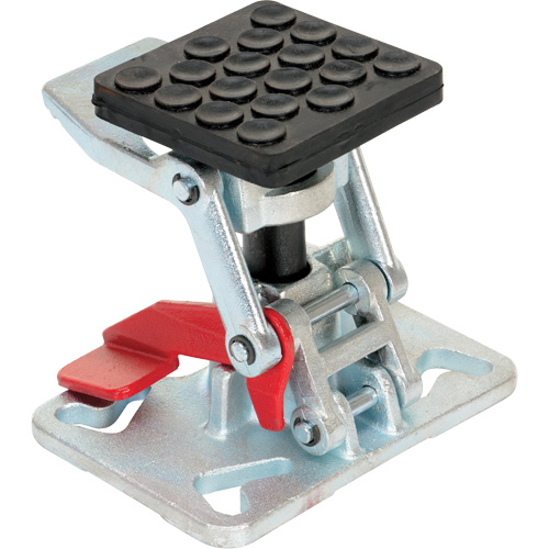 Heavy-Duty Adjustable Height Floor Lock, 8" Extended Height, 5-1/2" Retracted Height, Steel Oxford Builders Supplies Inc