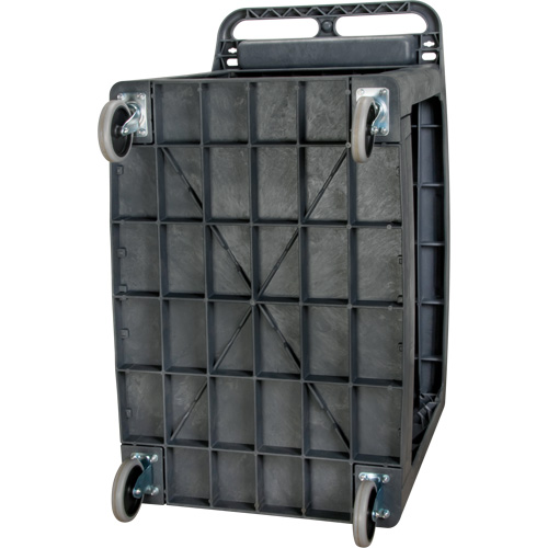 Chariot utilitaire pour l'entretien avec tablette plate, 2 tiers, 25-1/4" x 32-1/4" x 44", Capacit&eacute; 550 lb Oxford Builders Supplies Inc