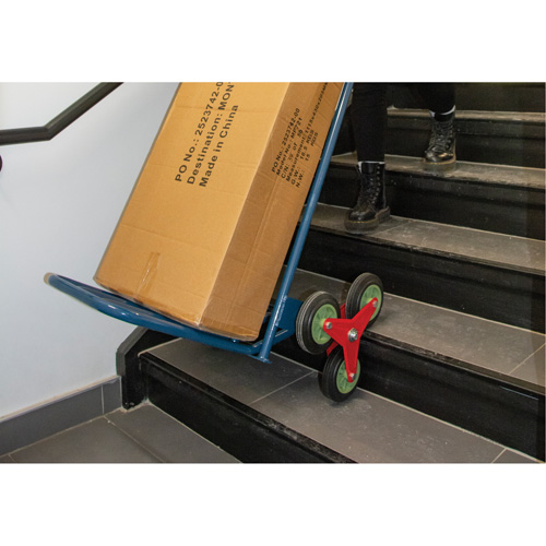 Stair Climbing Hand Truck, Steel Frame, 23-3/4" W x 45-5/8" H, 300 lbs. Capacity Oxford Builders Supplies Inc