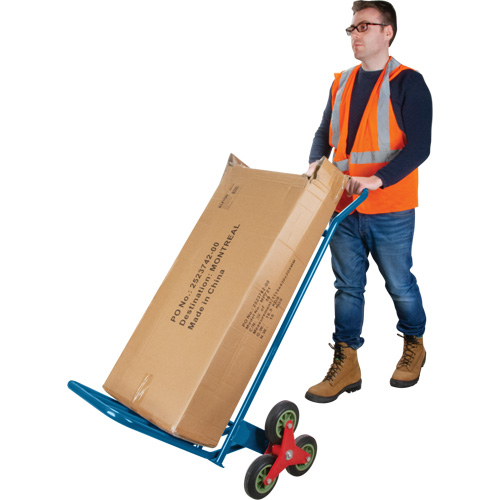 Stair Climbing Hand Truck, Steel Frame, 23-3/4" W x 45-5/8" H, 300 lbs. Capacity Oxford Builders Supplies Inc