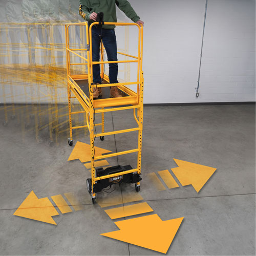 Syst&egrave;me de motorisation pour &eacute;chafaudage Climb-N-Go Oxford Builders Supplies Inc