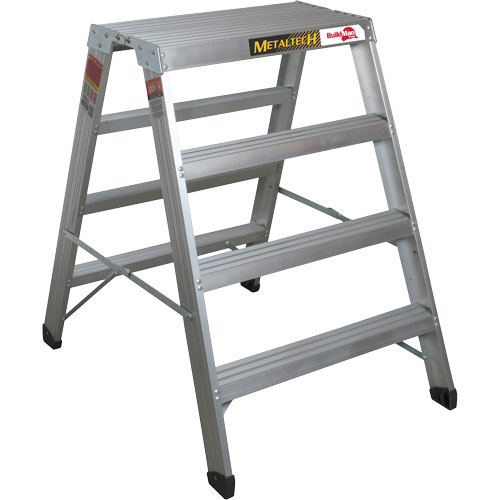Poste de travail chevalet de sciage portatif, Cadre Aluminium, 12-1/4" p x 48" h Oxford Builders Supplies Inc