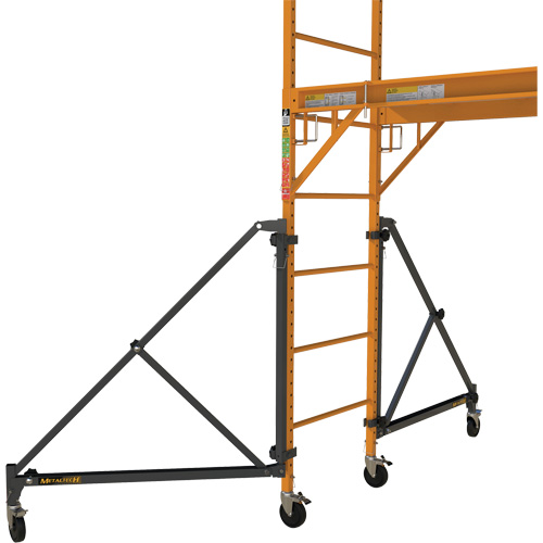 Ensemble de stabilisateurs universels avec roues Oxford Builders Supplies Inc
