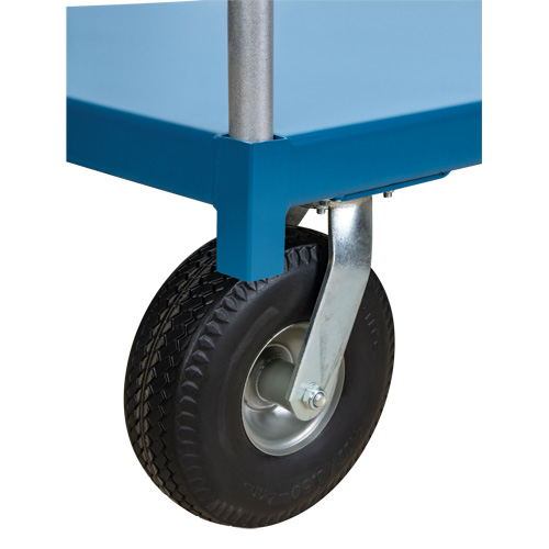 Heavy-Duty Platform Truck, 48" L x 24" W, 1200 lbs. Capacity, Flat Free Casters Oxford Builders Supplies Inc