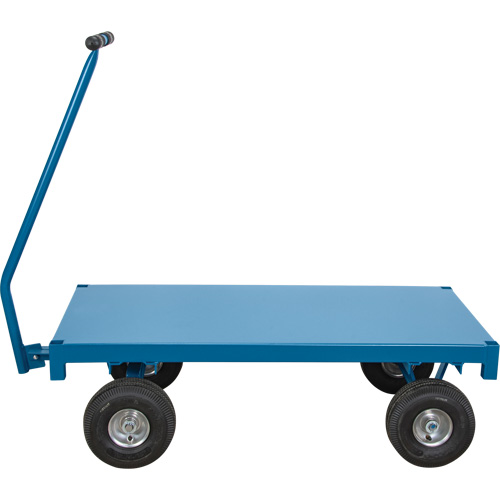 Outdoor Platform Wagon Truck, 30" W x 60" L, 1000 lbs. Capacity Oxford Builders Supplies Inc