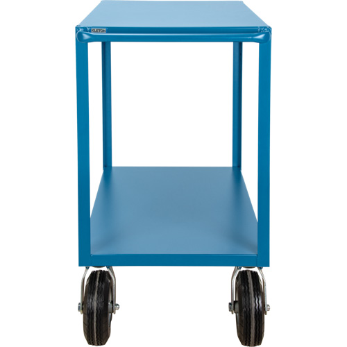 Outdoor Shelf Cart, 2 Tiers, 18" W x 39" H x 33" D, 1200 lbs. Capacity Oxford Builders Supplies Inc
