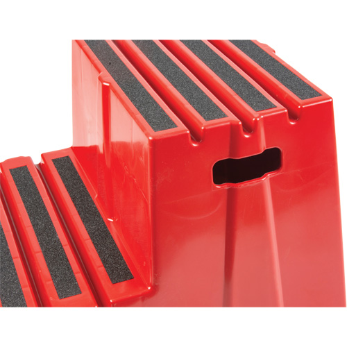 Escabeau industriel, 2 marches, 26" x 22-7/16" x Hauteur 19-11/16" Oxford Builders Supplies Inc