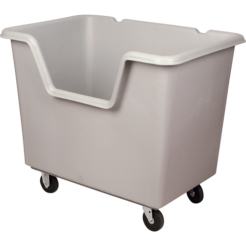 Starcart Easy-Access Box Truck, Polyethylene, 43" L x 31" W x 36" H, 19 cu. Ft. Volume, 800 lbs. Capacity Oxford Builders Supplies Inc