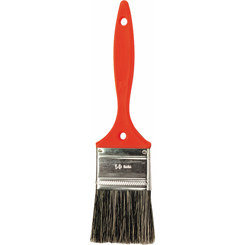 Go Paint Brush, Natural Bristles, Plastic Handle, 4" Width Oxford Builders Supplies Inc