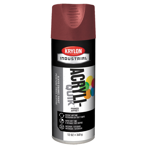 Laque industrielle Acryli-Quik, Brun roux, Tr&egrave;s mat, 12 oz, Canette a&eacute;rosol Oxford Builders Supplies Inc