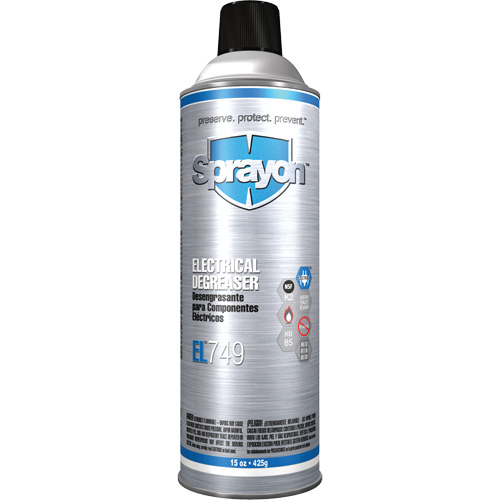 EL749 Electrical Degreaser, Aerosol Can Oxford Builders Supplies Inc