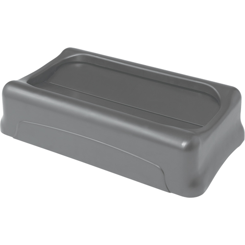 Couvercle Slim Jim, Couvercle &agrave; battant, Plastique, Convient aux contenants  Oxford Builders Supplies Inc