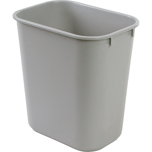 Soft Wastebasket, 14 Quarts, Plastic Oxford Builders Supplies Inc