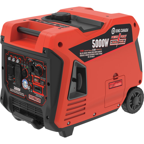 Dual Fuel Gasoline/Propane Inverter Generator Oxford Builders Supplies Inc