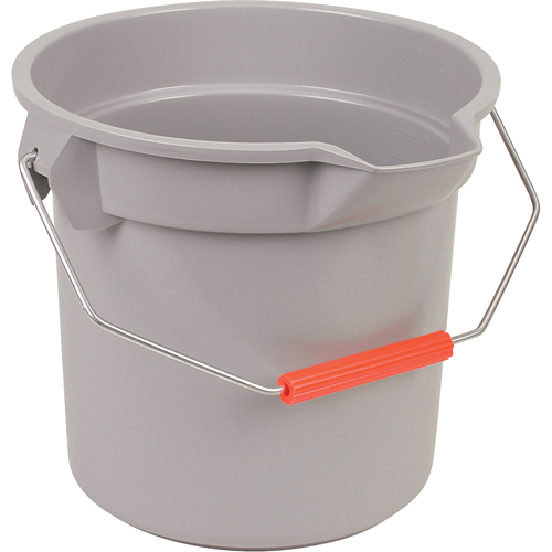 Seau Brute, Capacit&eacute; de 3.5 gal. US (14 pintes), Gris Oxford Builders Supplies Inc