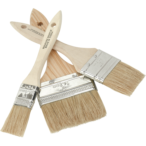 Chip Paint Brush, White China, Wood Handle, 1" Width Oxford Builders Supplies Inc