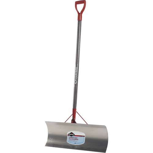 Nordic Snow Pusher, Aluminum Blade, D-Grip Handle, 24" W Oxford Builders Supplies Inc