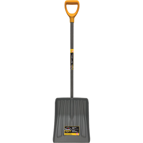Pro Snow Shovel, Polypropylene Blade, 13-7/8" Wide, D-Grip Handle Oxford Builders Supplies Inc