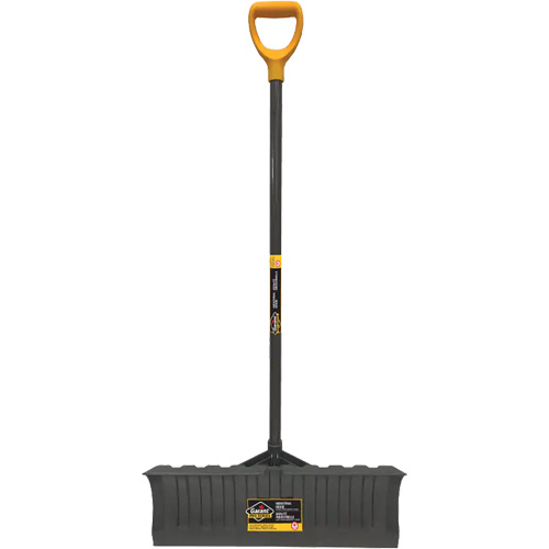 Pro Snow Pusher, Polypropylene Blade, D-Grip Handle, 20-3/4" W Oxford Builders Supplies Inc